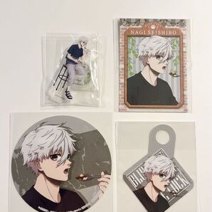 ブルーロック 凪誠士郎 ニャンツーカレー 22カレー アクリルスタンド コースター グッズ購入特典 カード