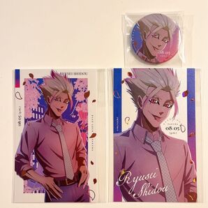 ブルーロック 士道龍聖 SAKURA シャイニーカードコレクション 缶バッジ 桜 さくら サクラ