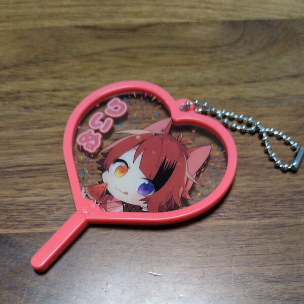 すとぷり うちわキーホルダー 莉犬くん