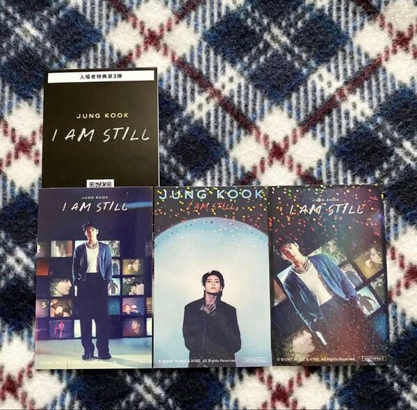 映画 BTS I AM STILL スペシャルステッカーセット 入場者特典第3弾 ジョングク