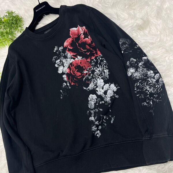 価格の相談すべてOK! S’YTE Yohji Yamamoto ヨウジヤマモト サイト スウェット トレーナー 花柄 フ