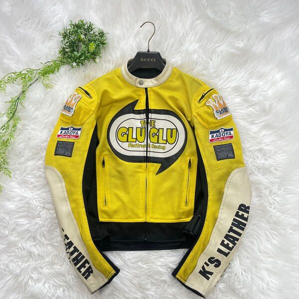 KADOYA カドヤ CLASH KING メッシュ レザー バイクジャケット