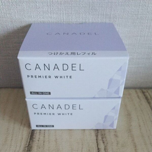 CANADEL カナデル プレミアホワイト つけかえ用レフィル 58g つめかえ 詰替え 詰め替え 付け替え リフィル 2個セット