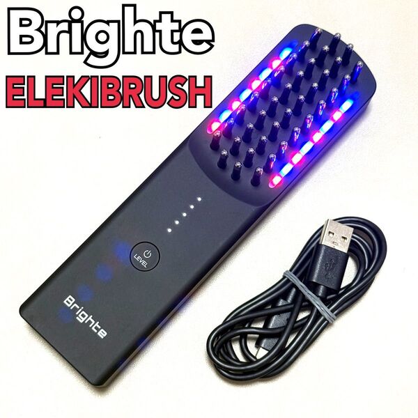 ほぼ未使用 美品 Brighte ELEKIBRUSH ブライト エレキブラシ 美顔器