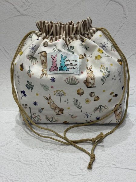 1518 保冷お弁当袋 デコレクションズ生地使用 ハンドメイド