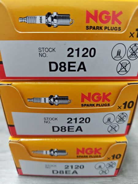 D8EA NGK スパークプラグ CB750FOUR CBR400F CBX550F Z400FX Z550FX30個 汎用