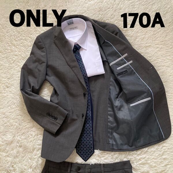 オンリー ONLY 170A グレー ビジネススーツ
