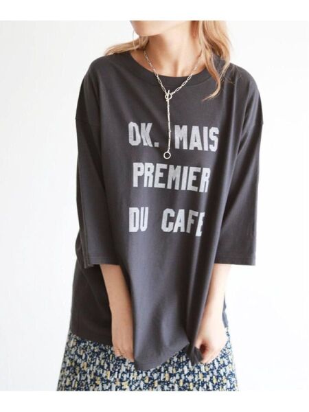 スローブイエナ OKグラフィックロゴBIGTシャツ