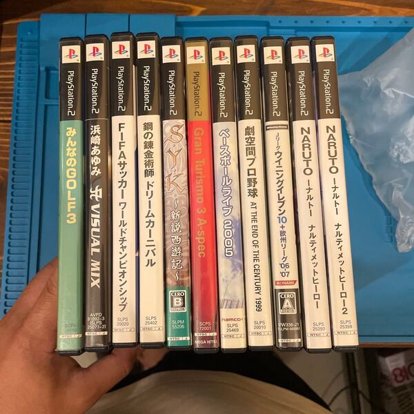PS2 ソフト まとめ売り 11本