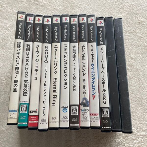PS2 ゲームソフト 12本セット
