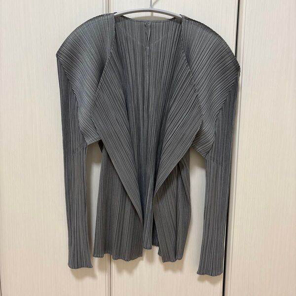 プリーツプリーズ イッセイミヤケ PLEATS PLEASE ISSEY MIYAKE カーディガン プリーツカーディガン 長袖