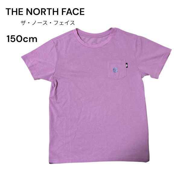 THE NORTH FACE ノースフェイス Tシャツ 150 キッズ 刺繍