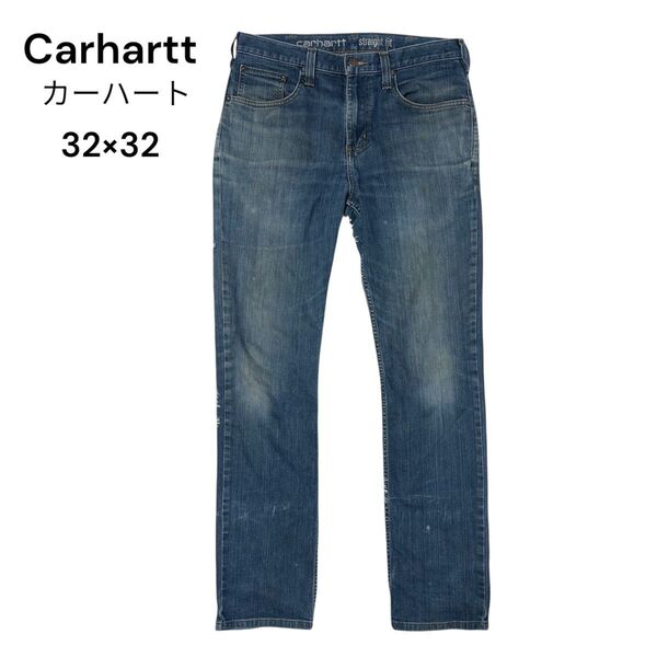 carhartt カーハート straight fit デニム32×32 ジーンズ