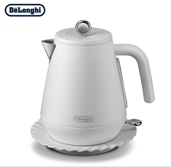 販路限定品 デロンギ エクレティカ 電気ケトル ホワイトKBY1200J-W