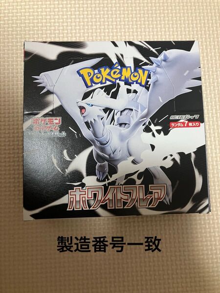 ホワイトフレア 1box 製造番号一致