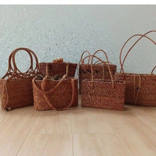 かごバッグ バリ島 アタバック