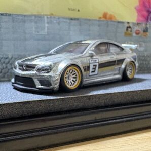 ホットウィール ザマック 2012メルセデスベンツC63AMGクーペブラックシリーズ カスタム ルース