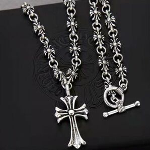 十字架 ネックレス 新品 送料無料 クロス 3代目 BIGBANG BTS ネックレス ロールチェーン チェーン シルバー