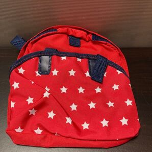 【中古品】しまじろう ベビーリュック(赤色星印)
