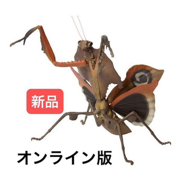 〈オンライン版〉 メダマカレハカマキリ いきもの大図鑑ミニコレクション 昆虫02 バンダイ