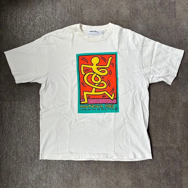 Keith haring 「MONTREUX 1983」Tシャツ M official キースヘリング アート art