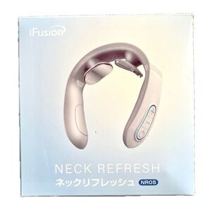 美品 ネックマッサージ iFusion NECK REFRESH NR05 EMS 首 軽量 USB充電式