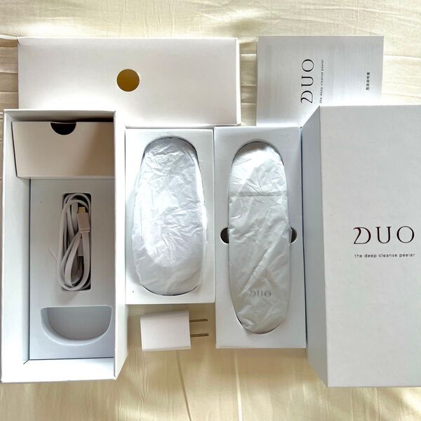 美品 DUO the deep cleanse peeler デュオ 美顔器 クレンジング ピーリング