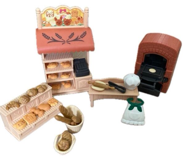 値下げ!シルバニアファミリー【中古】はじめてのパン屋さんセット