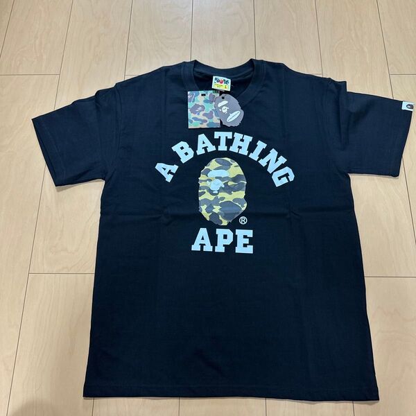 A BATHING APE Tシャツ 黒 新品 アベイシングエイプ