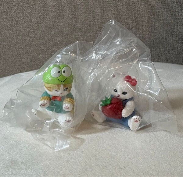 mofusand モフサンド なりきりフィギュア サンリオ けろけろけろっぴ キティちゃん ガチャガチャ