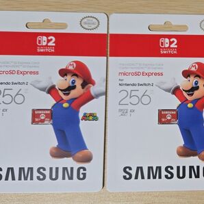 Nintendo switch2 SDカード microSD Express Card 256GB Samsung サムスン
