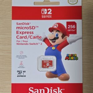 Nintendo switch2 SDカード microSD Express Card 256GB SanDisk サンディスク