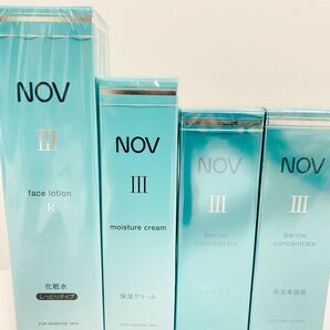 【最終値下げ】ノブⅢ 化粧水・保湿クリーム・美容液 4点セット