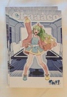 めめ村 ポップアップ 茶子 ポストカード 2枚
