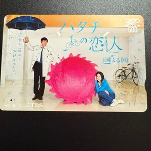 ハタチの恋人使用済み QUOカード
