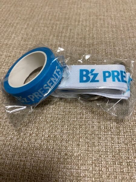 B'z Unite #02 ガチャ ネックストラップ、マスキングテープ2個セット