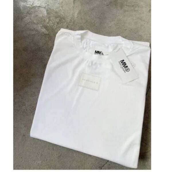 新品 MM6 MAISON MARGIELA T-SHIRTS エムエムシックスメゾンマルジェラ ラベルTシャツ