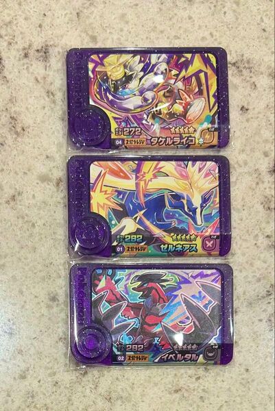ポケモンフレンダ 第5弾 スーパートレジャー タケルライコ ゼルネアス イベルタル