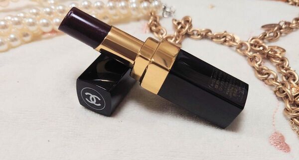 【廃盤】CHANEL ルージュココシャイン 128 ヌワールモデルヌ シャネル 口紅 リップスティック