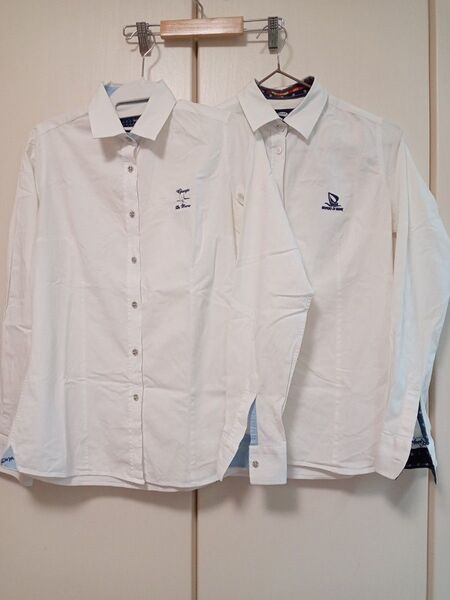 Giorgio Di Mare☆Whiteshirt Yシャツ ブラウス ビジネス