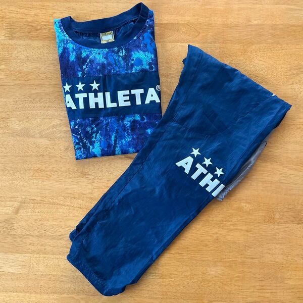 ATHLETA プラクティスシャツ ピステ セットアップ 160 2点セット