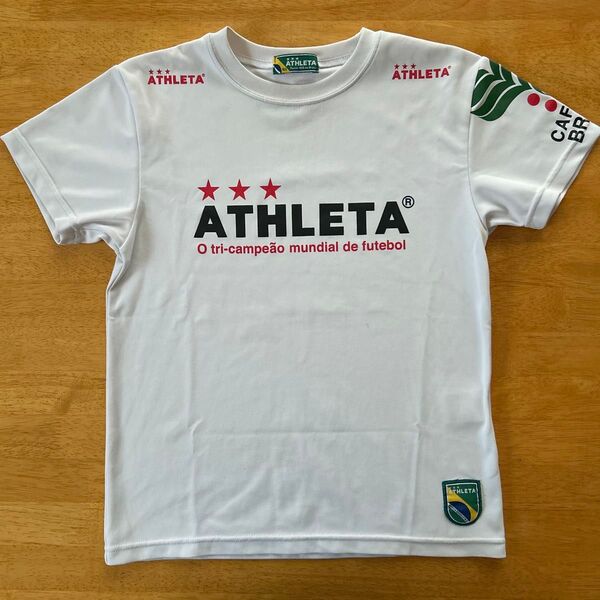 ATHLETA Tシャツ 150 ホワイト ジュニア