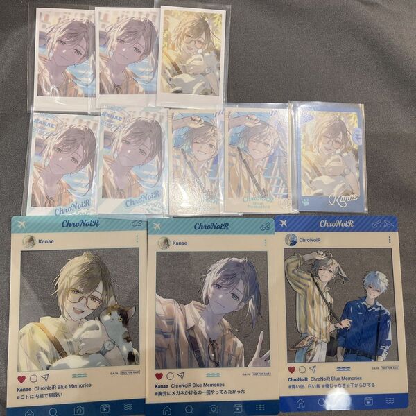 にじさんじ 叶 ChroNoiR Blue Memories チェキ 特典クリアカード
