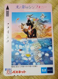使用済！パスネット東京メトロ・光と影のシンフォニー・藤城誠治（夕日の中の愛の軌跡）