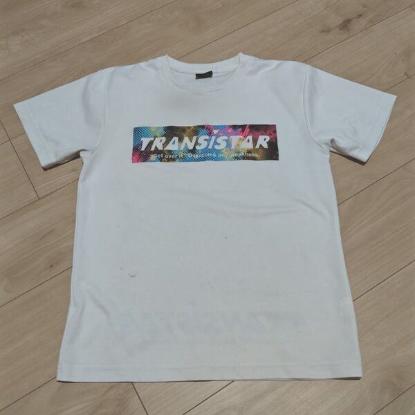 TRANSISTAR Tシャツ ホワイト ロゴプリント