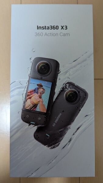 Insta360 X3 + 純正バッテリー2個 + 純正ハブ + 純正潜水ケース セット売り
