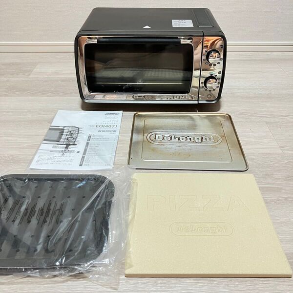 デロンギ オーブン&トースター エレガンスブラック EOI407J-BK DeLonghi トースター オーブン デロンギオーブン