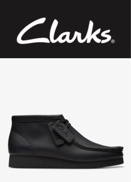 クラークス ワラビー シュリンクレザー CLARKS ブーツ レザー 本革