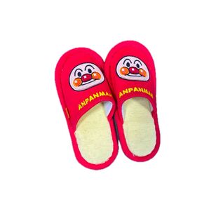 ニッポンスリッパ 子供用スリッパ (14-16cm) それいけ! アンパンマン (レッド)