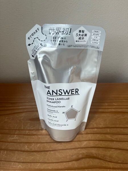 ジ アンサー スーパー ラメラシャンプー 花王 詰め替え 320ml